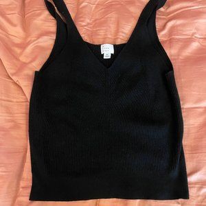 A New Day Black Sweater Tank